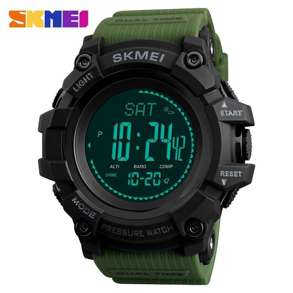 Men Sports Watches SKMEI Brand Outdoor Digital Watch Hours Altimeter Countdown Pressure Compass Thermometer Men's Wrist Watch