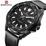 New Luxury Brand NAVIFORCE Watches Men Quartz Hour Date Leather Clock Man Sports Army Military Wrist Watch Relogio Masculino
