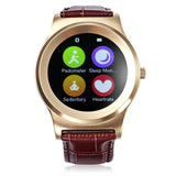 NEECOO V3 Bluetooth 4.0 Smart Watch MTK2502C 1.3inch Screen Heart Rate Monitor Pedometer Music for iOS Android SmartWatch