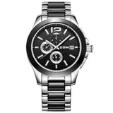 Dom  fully-automatic mechanical watch stainless steel mens watches ceramic  commercial cutout waterproof M-65D