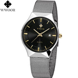 Men's Watches New Top Brand Luxury Waterproof Ultra Thin Date Clock Male Steel Strap Casual Quartz Watch Men Sport Wrist Watch