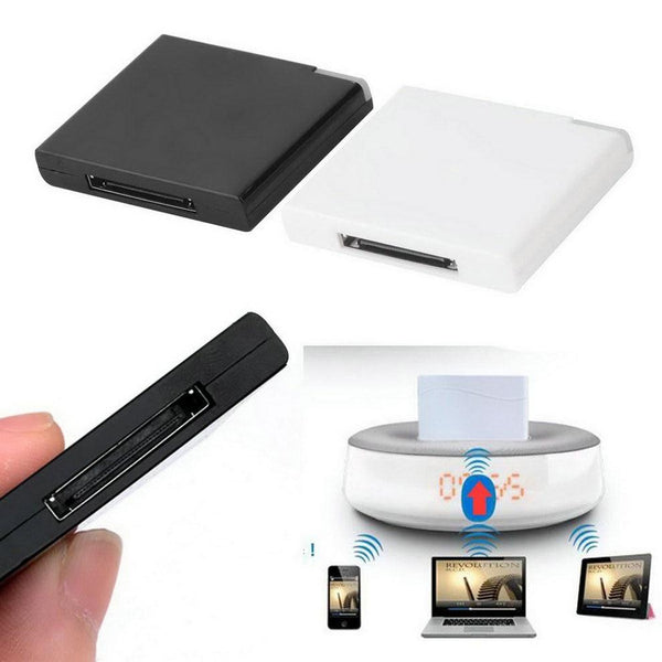 1pcs Bluetooth A2DP Music Receiver Adapter for iPod For iPhone 30-Pin Dock Speaker Hot Worldwide C1