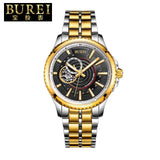 BUREI Brand Crystal Sapphire Men Sports Automatic Mechanical Watch Waterproof Male Wristwatches With Premiums Package 15009