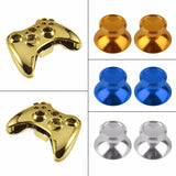 2pcs Universal Aluminum Alloy Metal Analog Joystick Thumbstick Cap For PS4 Xbox One Controller hot new  Hot Drop