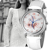 Luxury Watch Women Ladies Fashion Leather Band Mechanical Watch Wrist Watch Montre Femme Relojes mujer 2016   Feida