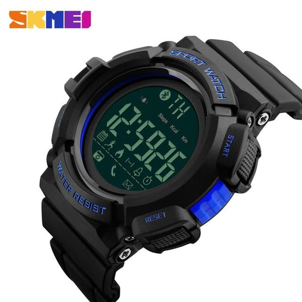 SKMEI Men Digital Wristwatches Pedometer Fitness Tracker Clock Calorie Smart Watch Relogio Masculino Fashion Sports Watches 1245