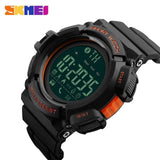 SKMEI Men Digital Wristwatches Pedometer Fitness Tracker Clock Calorie Smart Watch Relogio Masculino Fashion Sports Watches 1245
