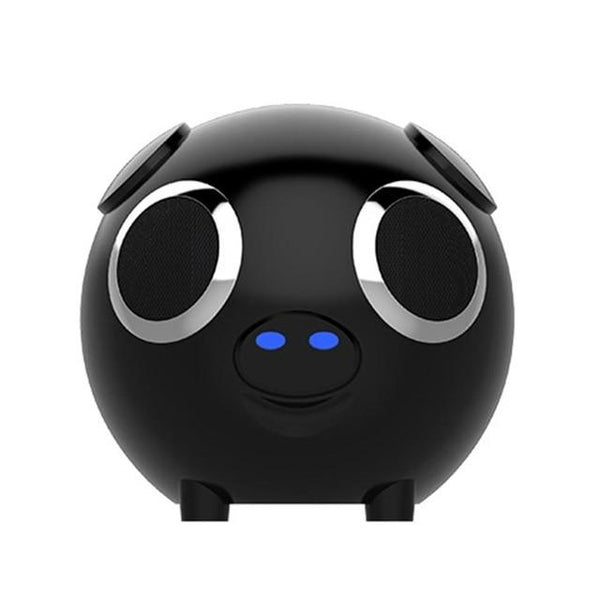 M20 Multifunction 2 in 1 Cute Pig Animal Shape Bluetooth Wireless Speaker Portable Power Bank Loudspeaker FM Radio for Gift