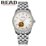 Original READ Men Mechanical Watches Men Luxury Brand Full Steel Waterproof 50m Business Automatic Wristwatches For Men R8034