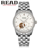 Original READ Men Mechanical Watches Men Luxury Brand Full Steel Waterproof 50m Business Automatic Wristwatches For Men R8034