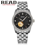 Original READ Men Mechanical Watches Men Luxury Brand Full Steel Waterproof 50m Business Automatic Wristwatches For Men R8034