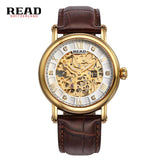 READ Watches Men Luxury Brand the Royal Knights series of hollow automatic machine's Waterproof  Clock  relogio masculino R8032