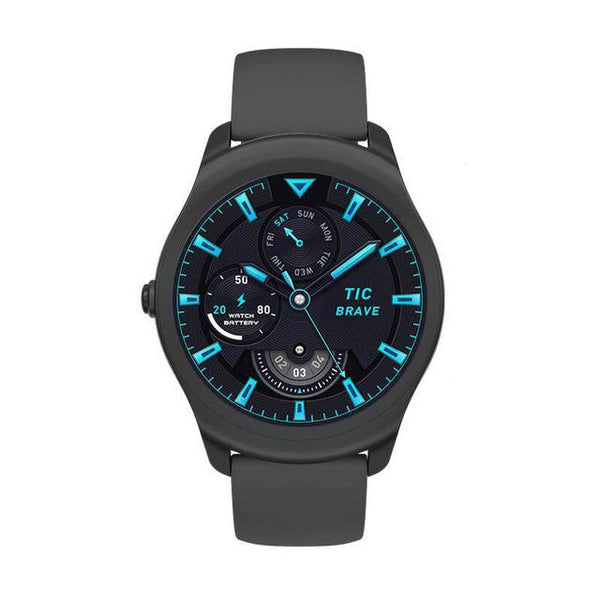 JAYSDAREL Heart Rate Monitor Smart Watch Ticwatch 2 GPS Wireless Charging Music Bluetooth Smart Wristwatch for Android iOs