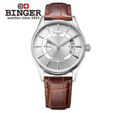 Sapphire Men's Watch Wrist Watches Male Japanese Movement Switzerland Mechanical Men Watch Automatic Binger Luxury Brand B5007