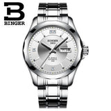 Switzerland Binger Men Watches Luxury Brand Japan Miyota Automatic Mechanical Movement Wrist Sapphire Waterproof Watch Men 8051