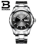 Switzerland Binger Men Watches Luxury Brand Japan Miyota Automatic Mechanical Movement Wrist Sapphire Waterproof Watch Men 8051
