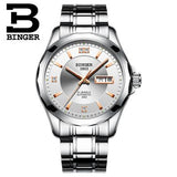 Switzerland Binger Men Watches Luxury Brand Japan Miyota Automatic Mechanical Movement Wrist Sapphire Waterproof Watch Men 8051