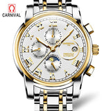 2017 Luxury Mechanical Watch Tourbillon Designer Watches Top Quality Sapphire Glass Watch with Date Day Full Steel Watch for Men