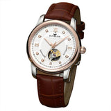 Mechanical Men's Watches Water Resistant Men's Automatic Mechanical Watch With Leather Band Sport Army relogio masculino