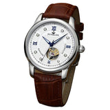Mechanical Men's Watches Water Resistant Men's Automatic Mechanical Watch With Leather Band Sport Army relogio masculino