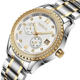 Mechanical Men's Watches relogio masculino Two-Way Timing Movement Water Resistant Stainless Steel Sport Army Mechanical Watch