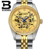 Skeleton Waterproof MIYOTA Movement Switzerland Automatic Mechanical Watch Men Reloj Hombre Sapphire Wrist Watches Male B1106-1