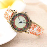 2017 New Arrival Womens Watches Retro Faux Leather Band Analog Quartz Wrist Watch Clock Woman relojes mujer Montre Femme #905