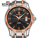 New Luxury Brand BINGER automatic mechanical Miyota movement clock self-wind sapphire watches waterproof men's watches B5011-2