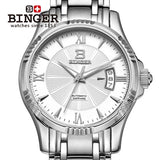 New Luxury Brand BINGER automatic mechanical Miyota movement clock self-wind sapphire watches waterproof men's watches B5011-2