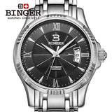 New Luxury Brand BINGER automatic mechanical Miyota movement clock self-wind sapphire watches waterproof men's watches B5011-2