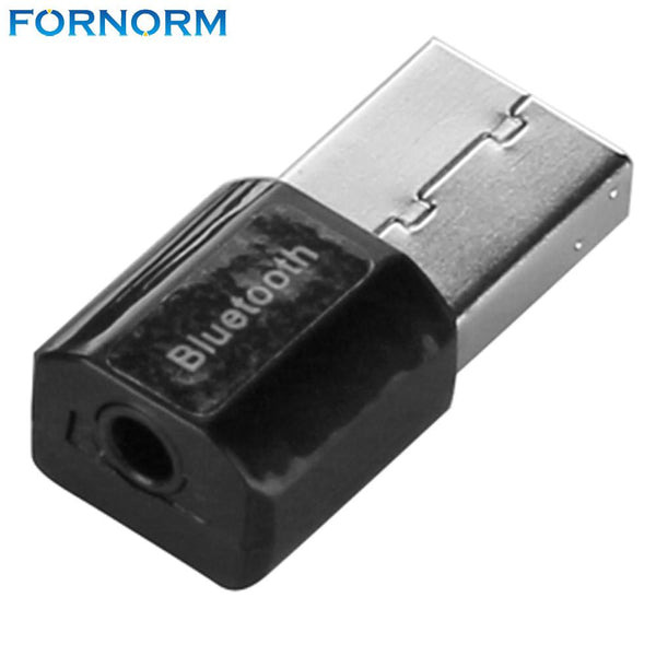 Fornorm Wireless Bluetooth Audio Receiver USB Music Adapter with 3.5mm Jack AUX for Car Dongle Audio Home Christmas Gift