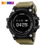 SKMEI Smart Watch Men Heart Rate Sport Watches Bluetooth Pedometer Calorie Top Luxury Brand Digital Wristwatch Relogio Masculino