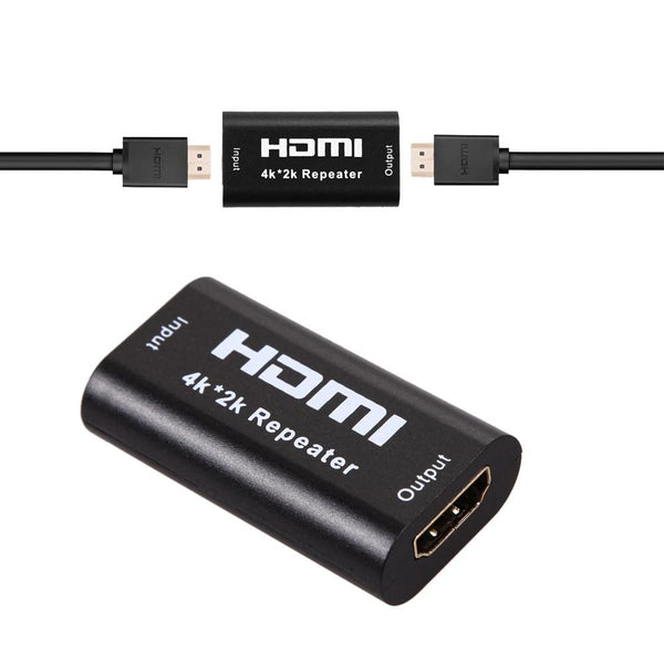 1080P 3D HDMI 4K*2K Repeater Extender Booster Adapter Over Signal HDTV Up Booster Adapter To 40M
