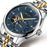 AESOP Luxury Blue Men Watch Men Automatic Mechanical Sapphire Crystal Wrist Wristwatch Male Clock Relogio Masculino Hodinky 46