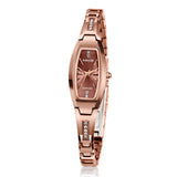 MIGE Rose Gold Luxury Women Quartz Watches Synthetic Sapphire Glass 30m Waterproof Tungsten Steel Bracelets Relogio Feminino