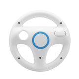 FORNORM Car Racing Steering Wheels Accesories for Nintendo Wii Black White Kart Racing Gamepad
