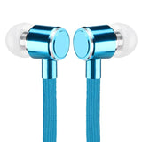 FORNORM 3.5mm Wired Earphone In-ear Earbuds With 3 color super bass Headset with Microphone for Iphone Samsung Smartphone