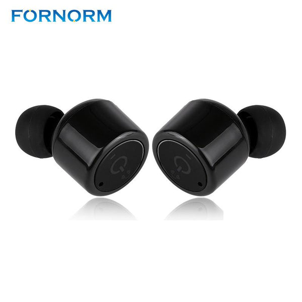 FORNORM In-Ear Wireless Sport Earphones X2T Mini Earbuds Bluetooth Headset With Mic Power Bank For iphone 8 Plus Huawei
