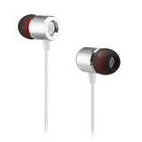 Powstro S1 Metal Earphone In-ear with Microphone Super Bass Headset Earbuds Earpiece Dual Color for Xiaomi Samsung Huawei Iphone