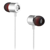 FORNORM Universal Earphone Wired Super Heavy Bass Earbuds In-ear With Stereo Microphone Headset for Samsung iPhone Xiaomi HTC LG