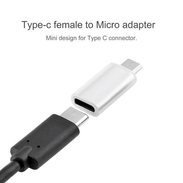 2017 Newest USB 3.1 Type-C Cable To Micro USB Interface Convert Connector Data Sync Charging Type-C Adapter For Android Phone
