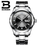 2017 NEW Binger Men Watches Luxury Brand Japan Miyota Automatic Mechanical Movement Wrist Sapphire Waterproof Watch Men B8051-4