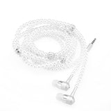 FORNORM Pearl Necklace In-ear Earphone Stereo Magnetic Design 3D surround sound Hands Free Earbuds With HD Mic