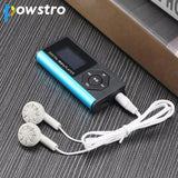 Powstro MP3 Player with Earphone Digital Compact Portable Max 3.7V support 16 GB Micro SD Card 1.8 inch Display TFT Music Player