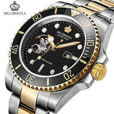 MG.ORKINA Automatic Self Winding Mechanical Watches Waterproof 30M Stainless Steel 316L 40MM Case Auto Date Men Luminous Watch