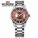 Men's Watch Switzerland Mechanical Men Watch Automatic Binger Luxury Brand Wrist Watches Male Japanese Movement Sapphire B5007