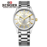 Men's Watch Switzerland Mechanical Men Watch Automatic Binger Luxury Brand Wrist Watches Male Japanese Movement Sapphire B5007