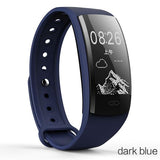 smart watch BOAMIGO brand bracelet wristband OLED heart rate message reminder pedometer calorie bluetooth for IOS Android phone