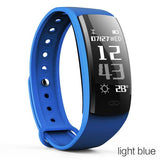 smart watch BOAMIGO brand bracelet wristband OLED heart rate message reminder pedometer calorie bluetooth for IOS Android phone