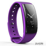 smart watch BOAMIGO brand bracelet wristband OLED heart rate message reminder pedometer calorie bluetooth for IOS Android phone